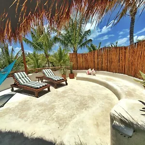 Casa Cacahuate Holbox-casa Entera Con Jardin-whole House With Garden Ferienhaus Isla Holbox